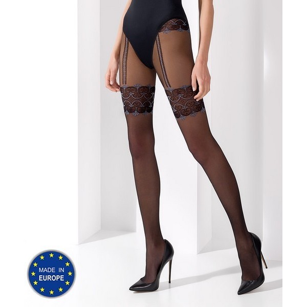 Collant TI028 Noir  Passion