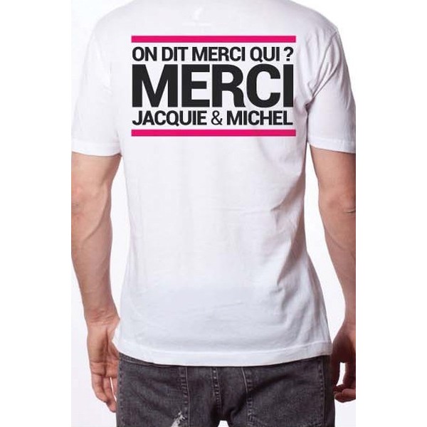 T-shirt Jacquie & Michel Blanc T-shirt Jacquie & Michel Blanc