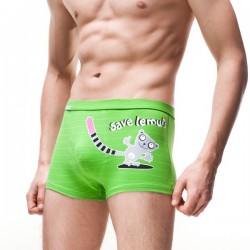 TATTOO Boxer Save Lemurs vert Cornette
