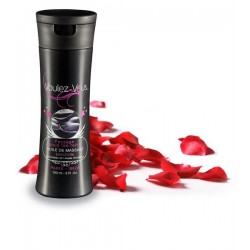 huile-de-massage-aphrodisiaque pétales de roses
