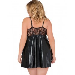 Babydoll Z-5035 Grandes Tailles Lingerie Andalea dos