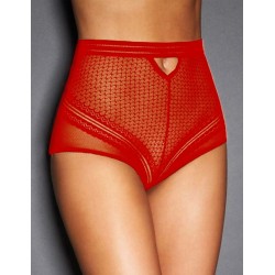 Culotte haute sexy - rouge Paris Hollywood