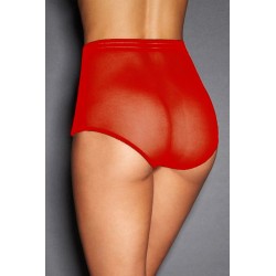 Culotte haute sexy - rouge Paris Hollywood dos