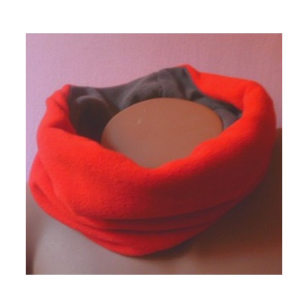 SNOOD polaire Rouge/Grise