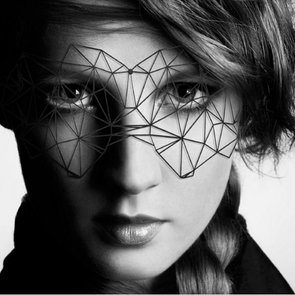 Masque Kristine - Noir Bijoux Indiscrets