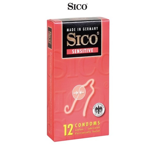 12 Préservatifs Sico Sensitive