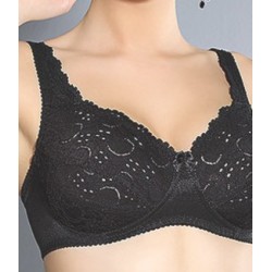 Soutien gorge sans armature 022 Noir Jarpol Lingerie