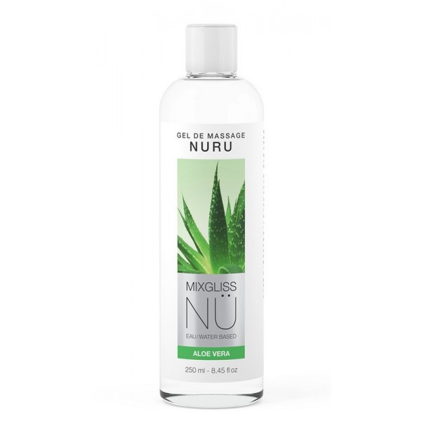 Gel massage Nuru Mixgliss 250 ml aloe vera
