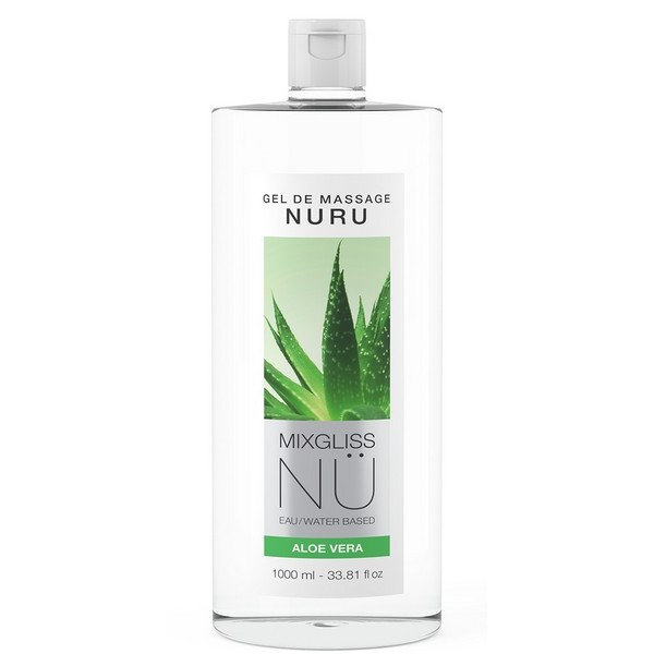 Gel massage Nuru Mixgliss 1 litre Aloe Vera