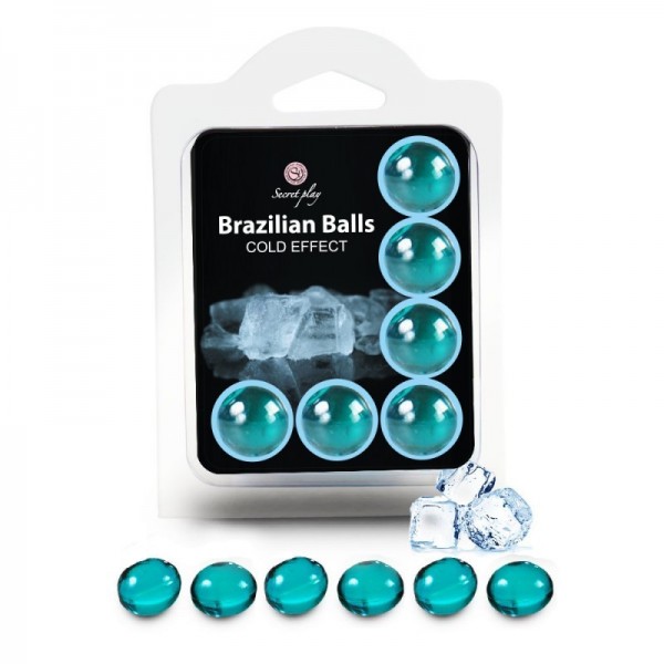 6 Brazilian Balls - effet froid