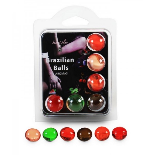 Boite de 6 Brazilian Balls Aroma