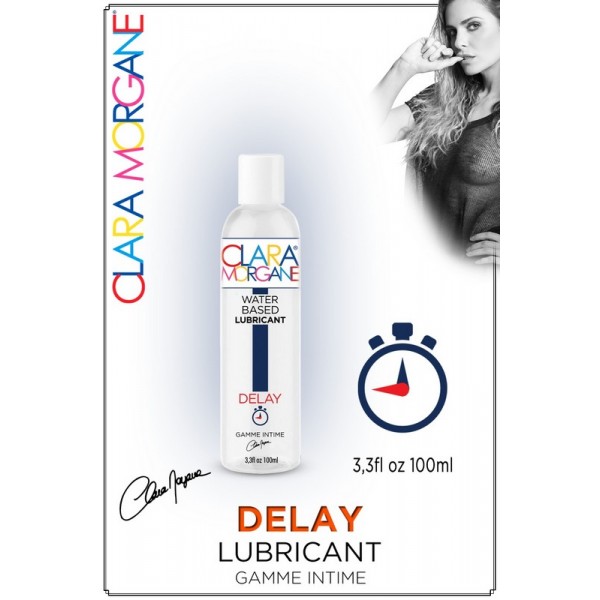 Lubrifiant DELAY Water base EAU retardant Clara Morgane Lubrifiant DELAY Water base EAU retardant Clara Morgane