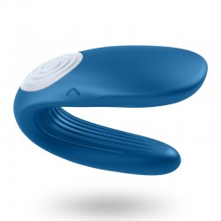 Stimulateur vibromasseur Satisfyer Partner Whale - Bleu