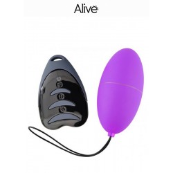 Magic egg 3 Oeuf vibrant télécommandé - Alive violet