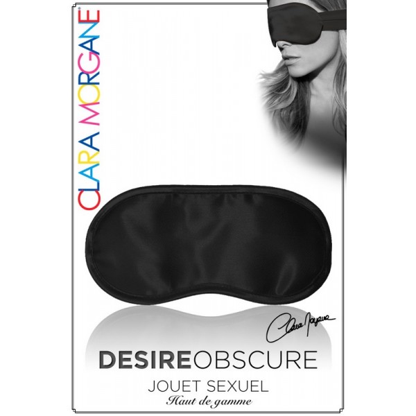 Masque Desire Obscure satin noir Clara Morgane Masque Desire Obscure satin noir Clara Morgane