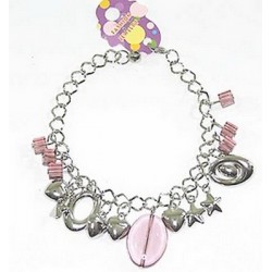 Bracelet perles 21540 Rose