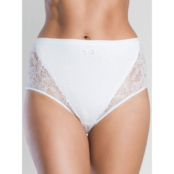 WIKTORIA Maxi Culotte coton blanche Italian Fashion WIKTORIA Maxi Culotte coton blanche Italian Fashion