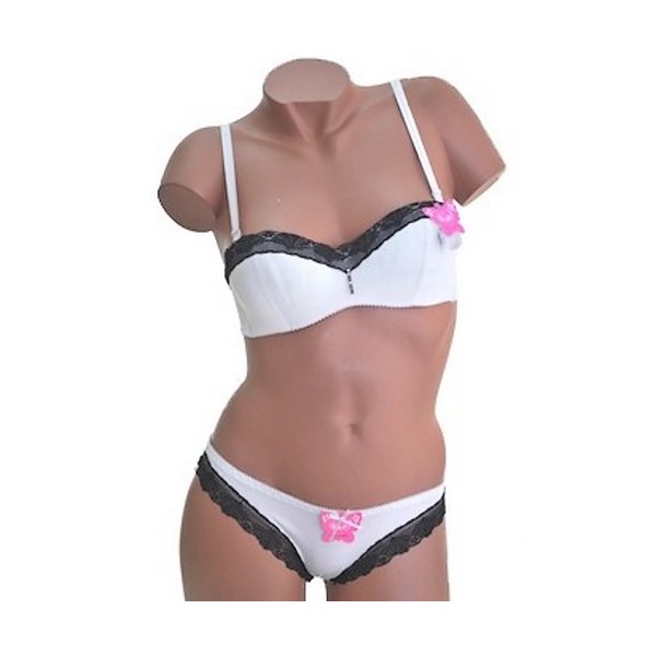 Ensemble avec string 887 Blanc Ensemble avec string 887 Blanc