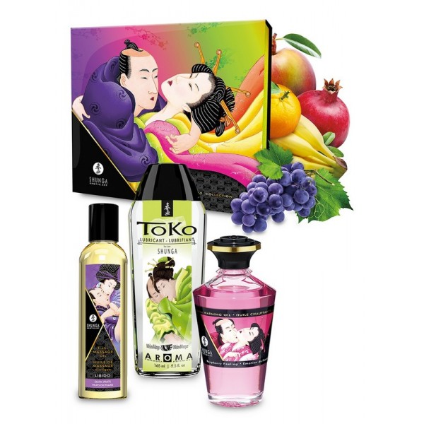 Coffret baisers fruités - Shunga Coffret baisers fruités - Shunga