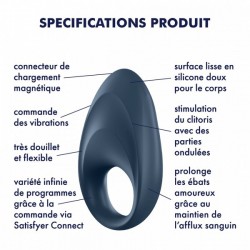 Mighty One Cockring connecté Satisfyer