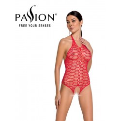 Body ouvert BS087 Lingerie Passion rouge