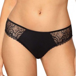 ANUK String noir Lingerie Roza