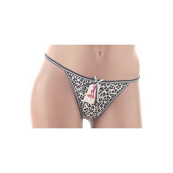 String Fantaisie Léopard 132 Bleu String Fantaisie Léopard 132 Bleu