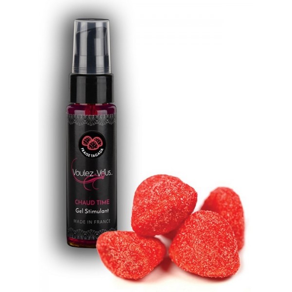 Lubrifiant Chauffant Stimulant Saveur Fraise Tagada Lubrifiant Chauffant Stimulant Saveur Fraise Tagada
