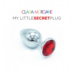 My Little Secret Plug type Rosebud Medium Bijou Clara Morgane rouge
