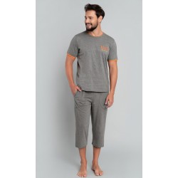 Marek gris pyjama homme Homme Italian Fashion