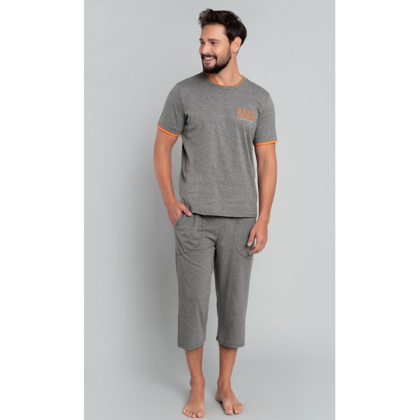 Marek gris pyjama homme Homme Italian Fashion