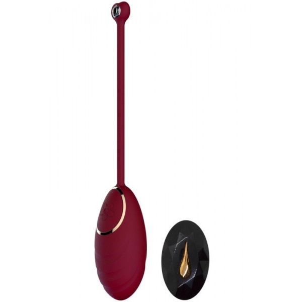 Daisy Œuf Vibrant avec Télécommande USB bordeaux Daisy Œuf Vibrant avec Télécommande USB bordeaux