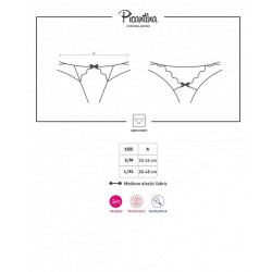 Picantina String ouvert Lingerie Obsessive taille