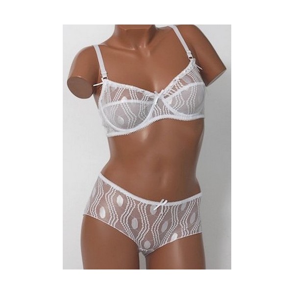 Ensemble dentelle J891215 Blanc Ensemble dentelle J891215 Blanc