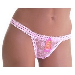 String dentelle 442 rose