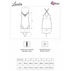 LANDIM Nuisette Livco Corsetti tailles