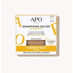 Shampoing solide cheveux secs - Apo