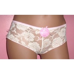 Shorty 50601 dentelle ecru