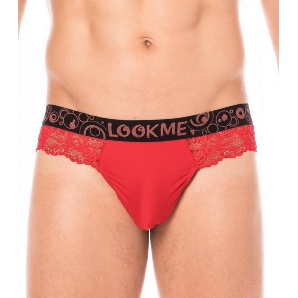 LACE String en dentelle délicate Look Me rouge LACE String en dentelle délicate Look Me rouge