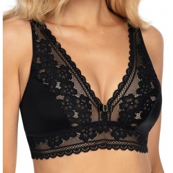 Gizela Soutien-gorge sans armatures Noir Lingerie Roza