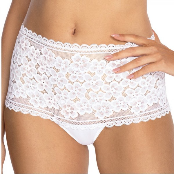 Gizela Culotte blanche Lingerie Roza Gizela Culotte blanche Lingerie Roza