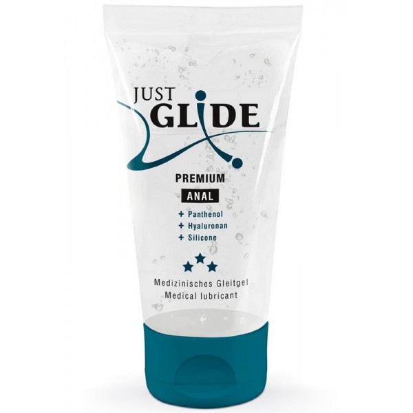 Lubrifiant Anal Premium Just Glide - 50 ml Lubrifiant Anal Premium Just Glide - 50 ml