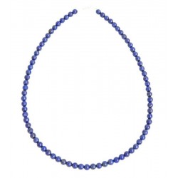 Collier Lapis Lazuli – Pierres boules 6mm