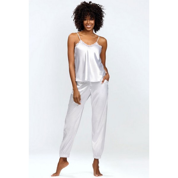 DAY Pyjama satiné DKaren blanc DAY Pyjama satiné DKaren blanc