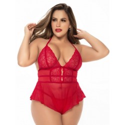 Body rouge grande taille - Mapalé