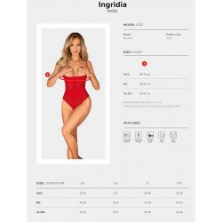 Ingridia body ouvert Obsessive taille