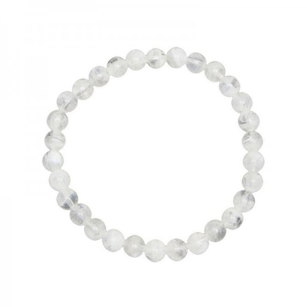 Bracelet Pierre de lune – Pierres boules 6mm Bracelet Pierre de lune – Pierres boules 6mm