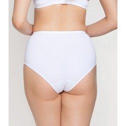 ELA Culotte gainante blanche Lingerie Mitex dos