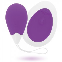 JAN Oeuf vibrant Télécommandé USB - Intense violet
