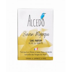 Savon Majorque sans parfum bio - Alcedo